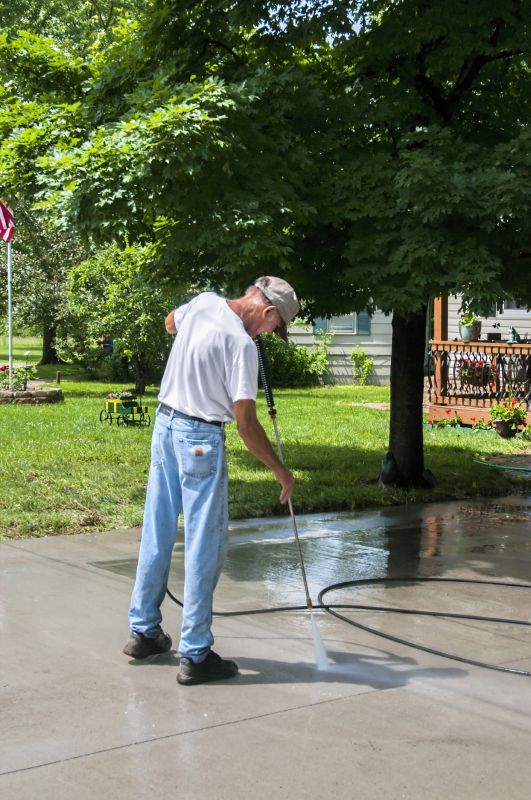 Driveway Pressure Washing